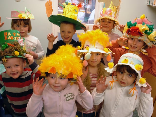 Higham Ferrers Infants Easter Bonnets 2008