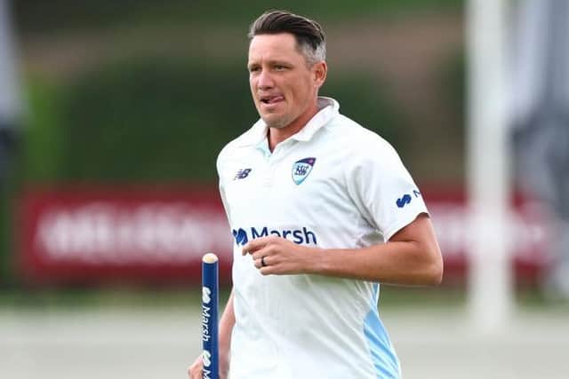 Chris Tremain finished as the top wicket-taker in the Sheffield Shield league stage, claiming 50 scalps. The Australian is due to play the first four matches of the County Championship season for Northants (Photo by Chris Hyde/Getty Images)