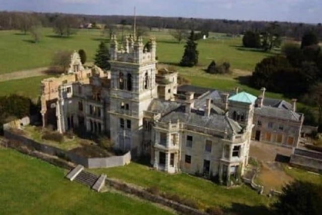 Overstone Hall was built for Lady Overstone in the 1860s but she did not live to see her design finished. Her husband, hated the mansion so much that he refused to stay there and it quickly became a lonely manor house. A devastating fire tore through it in the early 2000s, leaving it derelict