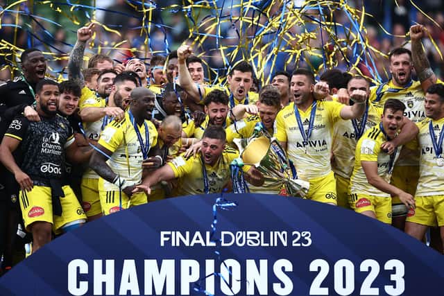 La Rochelle won the Champions Cup last season, having beaten Saints twice in the pool stages