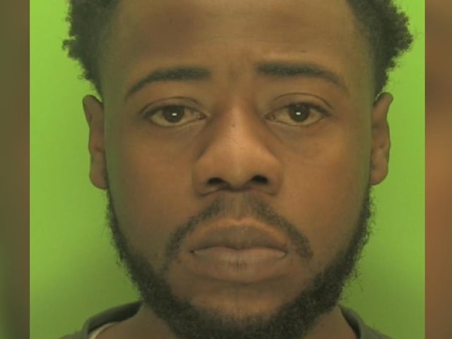 Police described the Northampton 24-year-old as the 'quartermaster' of a drugs gang sentenced to a combined total of 130 years at Nottingham Crown Court. Landau was given eight years, three months for conspiracy to supply heroin and crack cocaine while defending their turf with knives and guns and recruiting kids to move and sell their drugs.