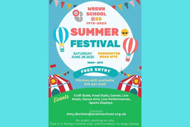 The event is free to attend this Saturday