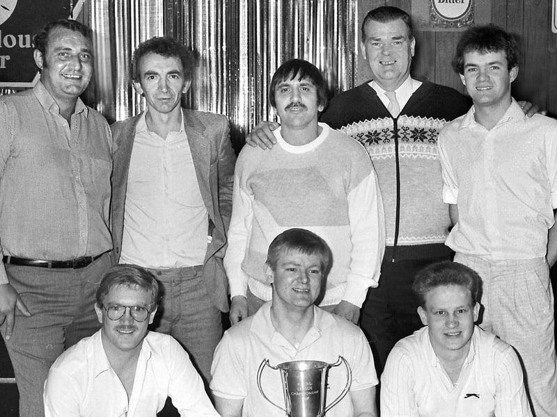 1987 Kettering and District Skittles League presentation evening