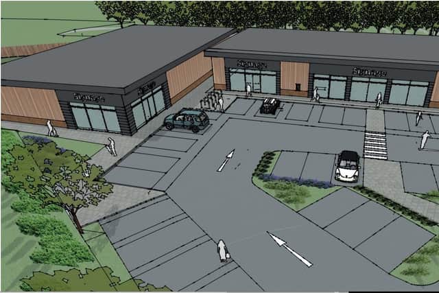 Buccleuch Property (Kettering) Ltd has applied to build the retail units/NNC