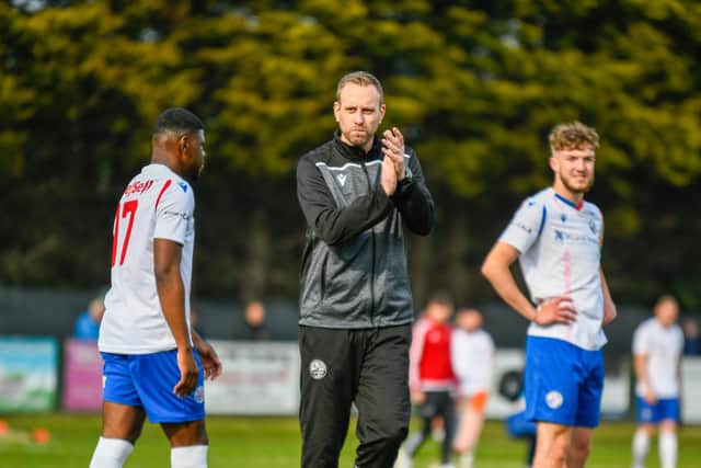 Andy Burgess has his backroom staff in place at Hayden Road
