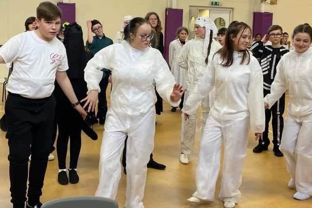 Rehearsals for Wellingborough Gang Show are in full swing