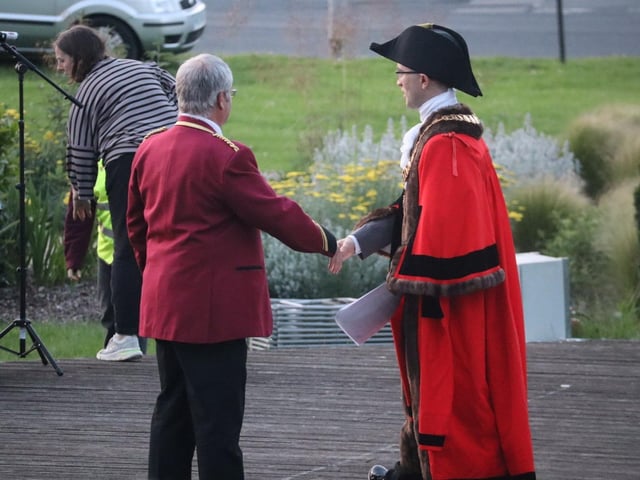 Corby D-Day Beacon Lighting 2024:Corby D-Day Beacon Lighting 2024