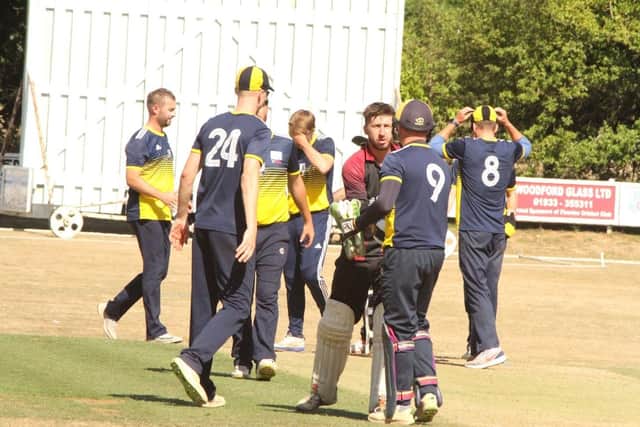 It was handshakes all-round but ultimately disappointment for Finedon as they lost to Banbury in the ECB T20 Area Finals Day at Avenue Road