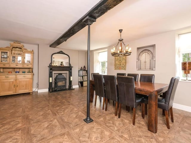 This traditional home is one of the most expensive on the market in the county right now.