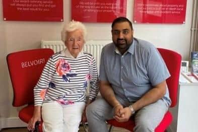 Marjorie Wright and Bobby Singh Braich