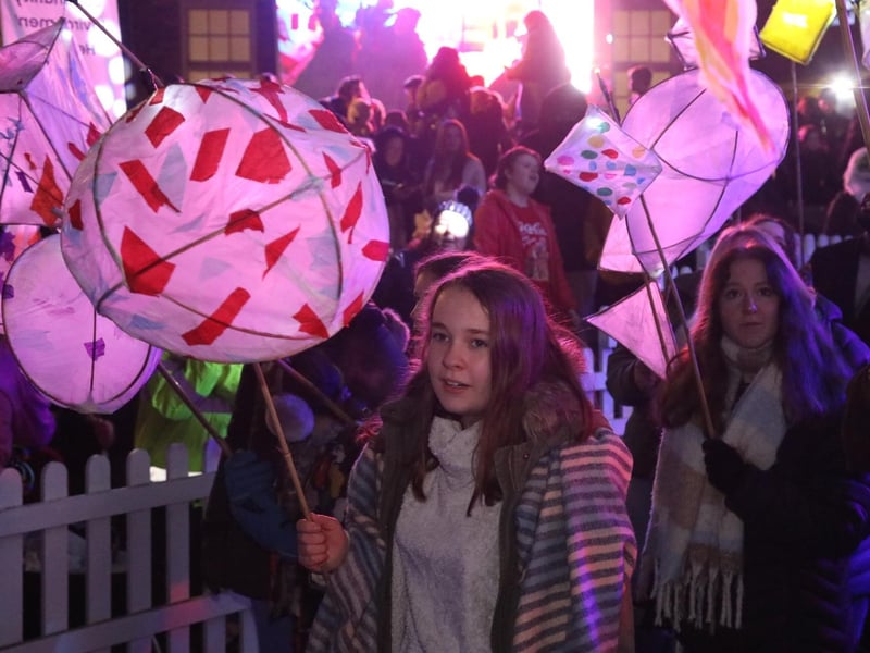 PICTURE SPECIAL: Kettering Christmas lights switch on event 2024