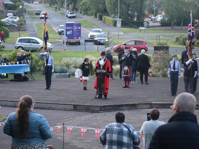 Corby D-Day Beacon Lighting 2024:Corby D-Day Beacon Lighting 2024