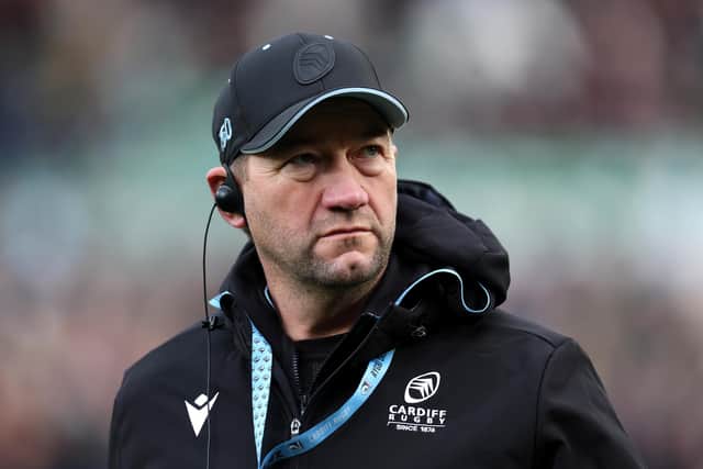 Cardiff head coach Corniel Van Zyl (photo by David Rogers/Getty Images)
