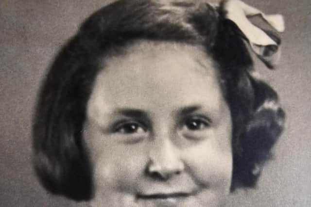 Jenny when she was a little girl