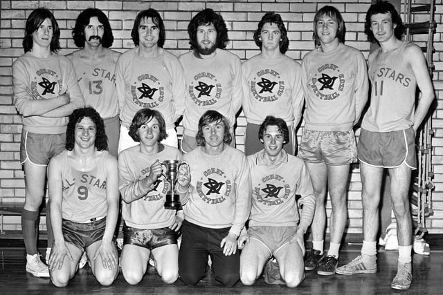 Corby Basketball Club in the late 1970s