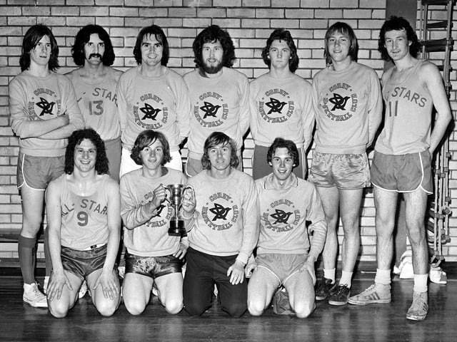 Corby Basketball Club in the late 1970s