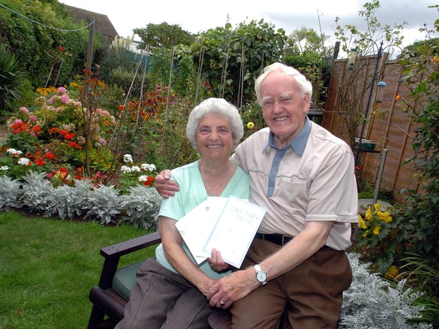 2011 saw 60 years of marriage for Rita Cashin and Jim Cashin, from Rushden, who met when Jim was stationed at RAF Chelveston