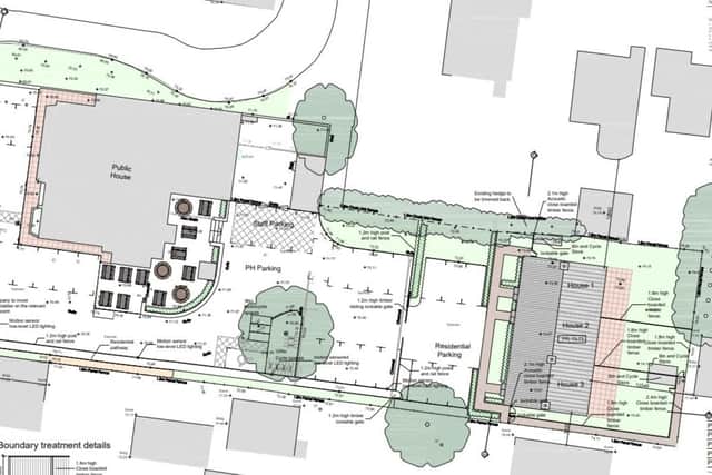 Plans for the new homes.
Credit: Punch Partnership Limited