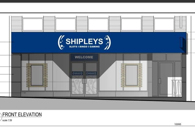 A planning document shows what the shop front could look like. Credit: BDG
