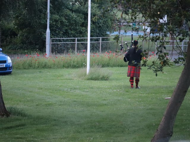 Corby D-Day Beacon Lighting 2024:Corby D-Day Beacon Lighting 2024