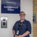 Sarah Dorans, senior support worker at Sandalwood Court, and Lizzie Plummer, service manager at Ashfield House