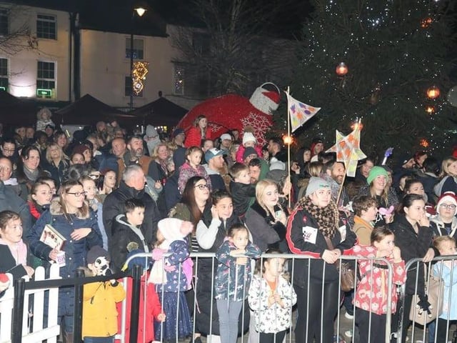 Take a look back at some festive throwbacks as towns across Northamptonshire prepare to switch on Christmas lights