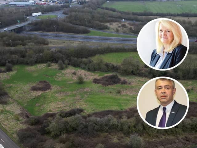 Cllrs Brown and Smyth rebelled against the plan for the green space. Credit: Andrew Carpenter/NNC