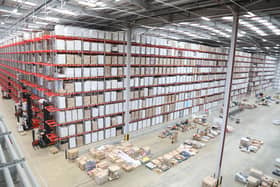 Europa Warehouse in Corby is a £60m 750,000 sq. ft facility. The site covers 25 acres, equivalent to 15 premier league football pitches.