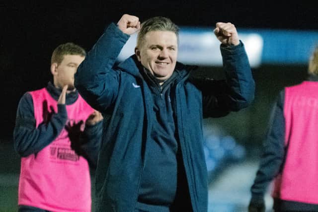 AFC Rushden & Diamonds manager Chris Nunn. Picture by Hawkins Images