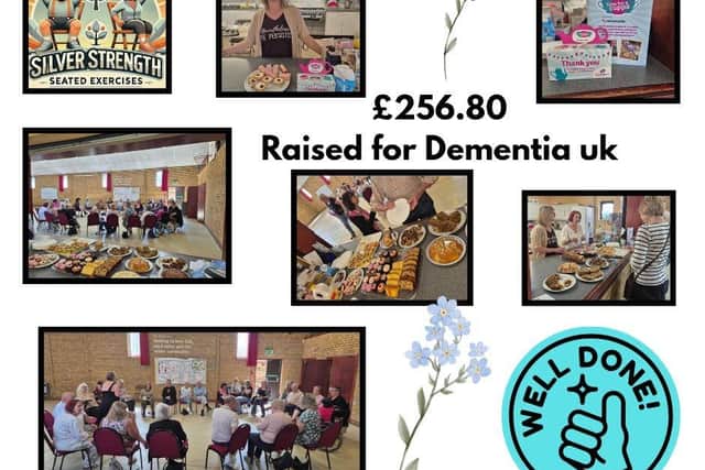 £256.80 raised for Dementia uk