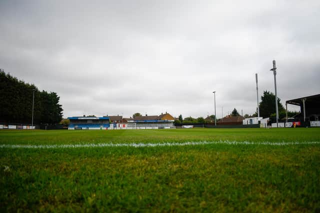 AFC Rushden & Diamonds and Leiston released official statements following the incident of racist abuse during their game on Tuesday. Picture courtesy of Hawkins Images