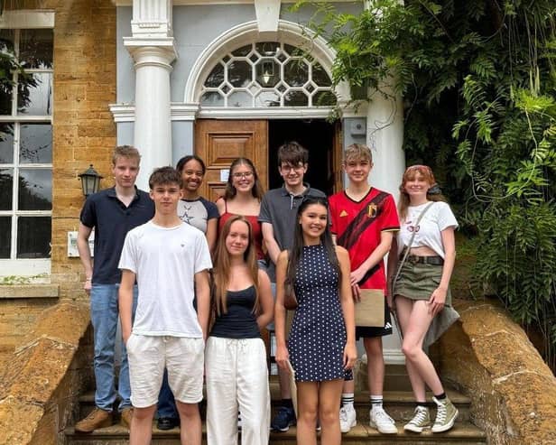 Pitsford School students celebrate record A Level Results