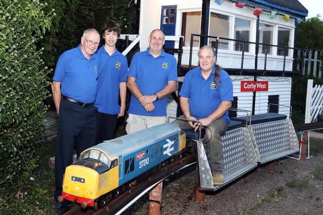 Corby and District Model Railway Club members