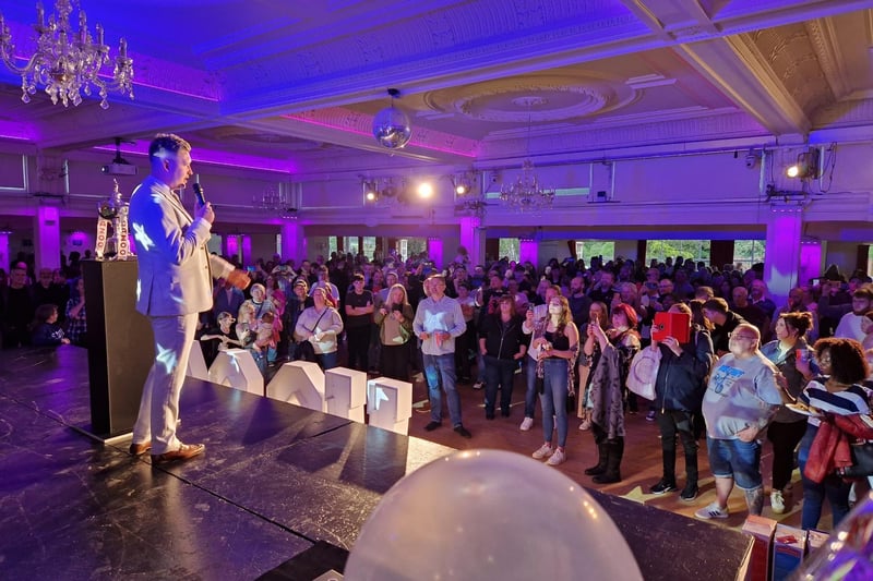 Kyren Wilson World Snooker Champion homecoming party at Wicksteed Park Kettering