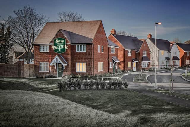 Santa Stop Here - A typical Barratt Homes property