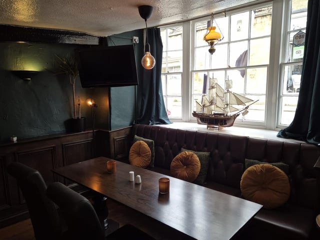 Inside the pub