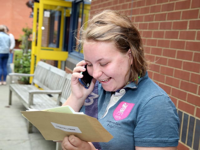 Take a look back at students in Kettering, Corby, Rushden, Wollaston and Wellingborough receiving those all-important results.