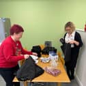 Specsavers Rushden supported the charity with Winter care packages