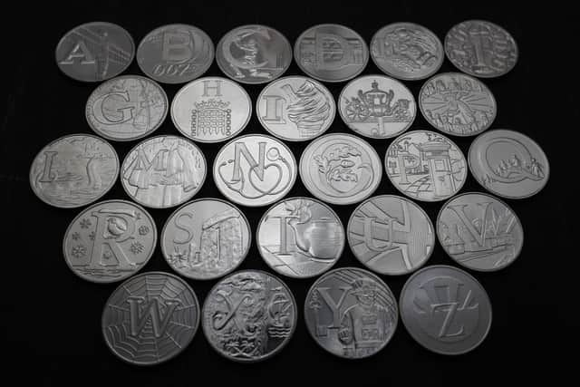 From the Angel of the North to zebra crossings, the new 10p coins celebrate all things British (Photo: Jonathan Brady/PA Wire)