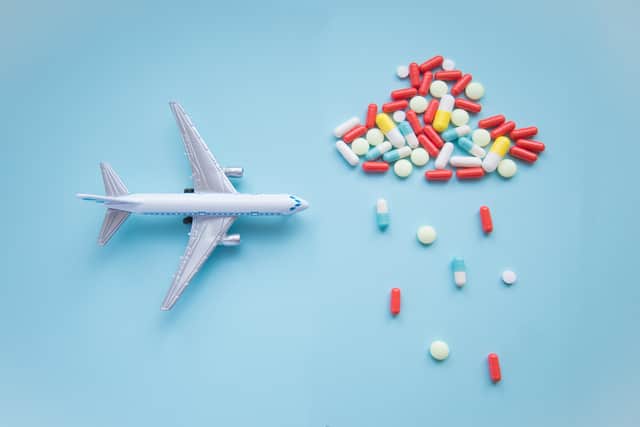Make sure your travel plans aren't disrupted when flying with medication and medical equipment (Photo: Shutterstock)