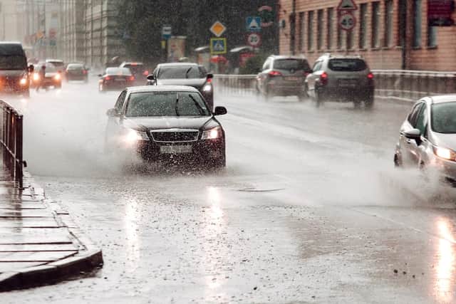 Make sure you don't get caught out driving in the rain (Photo: Shutterstock)