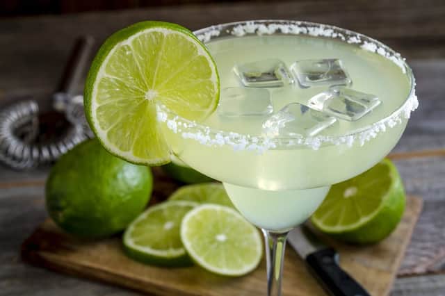 The classic Margarita mixes tequila with triple sec, lime juice and salt for a drink with a punch. 