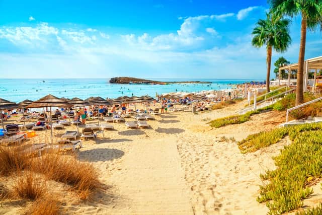Many UK holidaymakers usually flock to Cyprus each summer, but popular destinations in the country - including the party resort of Ayia Napa - have seen a decline in international tourism so far this season (Photo: Shutterstock)