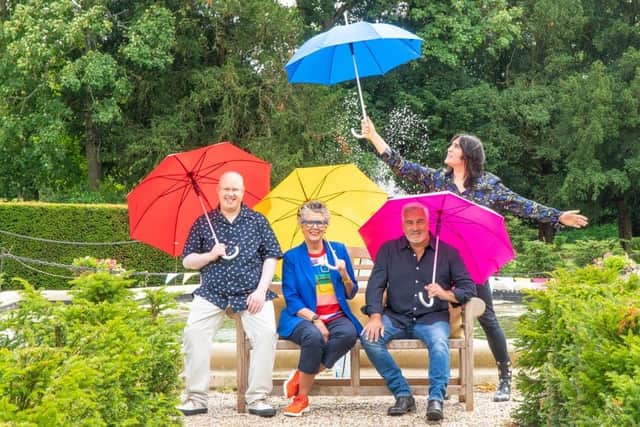 The bakers will be judged by Paul Hollywood and Prue Leith, with returning host Noel Fielding, and newbie Matt Lucas replacing Sandi Toksvig (Mark Bourdillon/Love Productions)