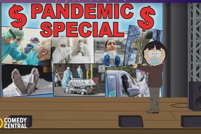 South Park is back with an hour long special on coronavirus (Photo: Comedy Central/YouTube)