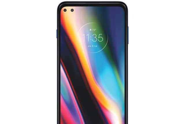 Tech gifts: Motorola Moto G 5G Plus – 64GB, Surfing Blue, £269.25