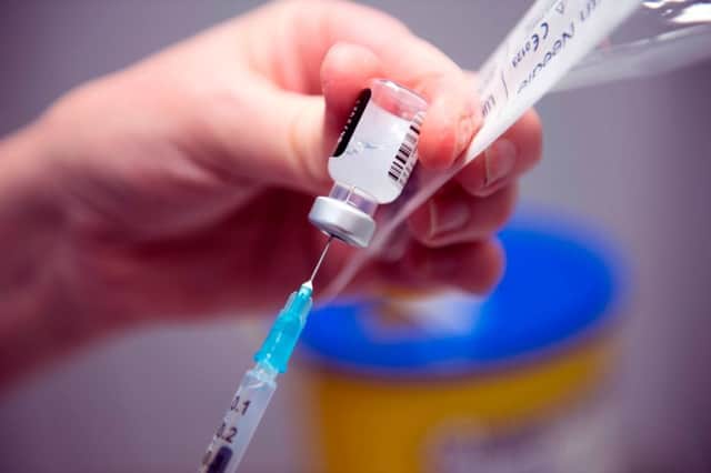 A number of initiatives are in place which allow people to donate money to enable those from lower-income countries to receive a coronavirus vaccine (Photo: Andy Buchanan/AFP via Getty Images)