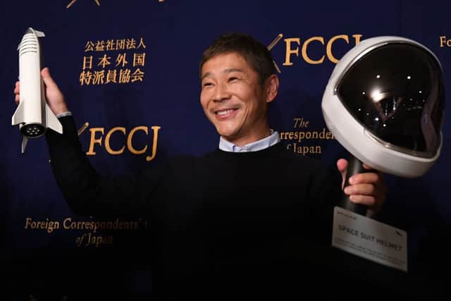 The billionaire is inviting applicants from around the world (Photo: TOSHIFUMI KITAMURA/AFP via Getty Images)