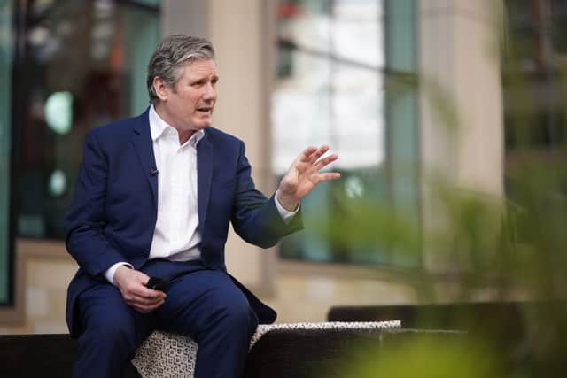 Covid vaccine passports would be against ‘British instinct’, says Labour leader Sir Keir Starmer (Photo by Christopher Furlong/Getty Images)