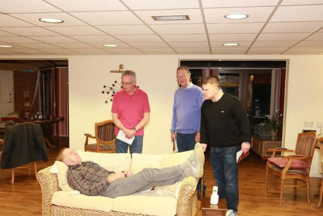 Rehearsals for Cash on Delivery